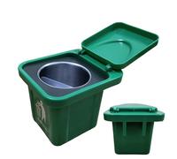 Zegaqae Desk Garbage Can, Room Mini Trash Can with Lid for Desk, Dust-proof Storage Basket Wall-Mounted Waste Bin for Home Window Sill Balconies Kitchen Sinks Bathroom Living Room