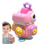 Zegaqae Dinosaur Toys for Kids | Sensory Busy Cube Travel Learning Toy | Sensory Cube Hand Eye Coordination Game for Develop Skills Travel Girl Home Playtime School Preschoolers Boy