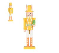 Zegaqae Easter Bunny Nutcracker | 12 Inch Easter Rabbits Nutcracker Figures | Wooden Nutcrackers Soldier Decorations | For Tabletop Holiday Mantel Fireplace Stair Outdoor Porch