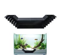 Zegaqae Fish Tank Tunnel | Decorative Removable | Aquarium Shrimp Tunnel | for Freshwater Breeding Habitat Underground Betta Saltwater Viewing