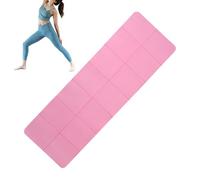 Zegaqae Folding Yoga Mat - 72 x 24 Inch Thick Pad,Exercise Mat | for Women Yoga Workout Pilates Travel Home Gym Fitness Rest