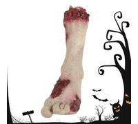 Zegaqae Halloween Body Parts - Horror Severed Hand Feet for Haunted House,Halloween Bloody Dead Body Parts Scary Props for Floor Corner Horror-themed Parties Escape Rooms Film Television Photography
