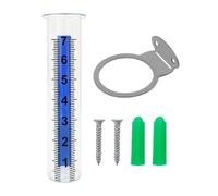 Zegaqae Rain Gauges for Yard,Precision Rain Measure Tool - Weatherproof Real-Time Rainfall Gauge for Yard Patio Lawn Deck Outdoors