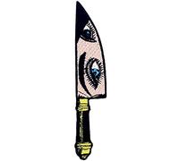 ZEGIN Gaze from Dagger Patch Embroidered Applique Badge Iron On Sew On Emblem