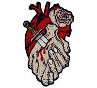 Zegin Sad Story with Love Patch Embroidered Applique Badge Iron On Sew On Emblem