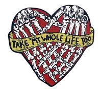 Zegin Take My Hand Take My Whole Life Too Patch Embroidered Applique Badge Iron On Sew On Emblem