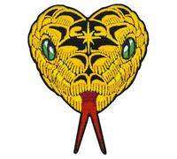 Zegin The Snake's Gaze Patch Embroidered Applique Badge Iron On Sew On Emblem