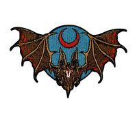Zegin The Vampire Bats Patch Embroidered Applique Badge Iron On Sew On Emblem