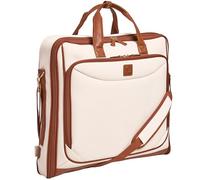ZEGUR Premium Suit Garment Bag Carry On - Hangs 4 Suits - Travel & Business with Shoulder Strap and Laptop Compartment