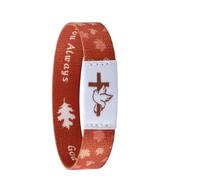 Zehiseta Bible Verse Bracelets With NFC Music, Christian Daily Bible Verse Bracelet Inspirational Bible Verse, Wearable Bible Bracelet For Women Scripture Bracelets Christian Gift, One Size, Cotton
