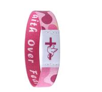 Zehiseta Bible Verse Bracelets With NFC Music, Christian Daily Bible Verse Bracelet Inspirational Bible Verse, Wearable Bible Bracelet For Women Scripture Bracelets Christian Gift, One Size, Cotton