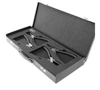 Zehn Tools 4 Piece Circlip Pliers Set in Foam Tray & Metal Storage Tool Box
