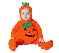 Zeiayuas Halloween Pumpkin Costume Kids Halloween Fancy Dress Cosplay Party Costume Clothes Infant Baby Boys Girls Coat Outfits Top Beret Hat and Shoes Set