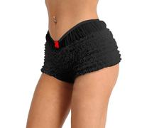 Zeiayuas Women Lace Shorts Mini Skirt Ruffle Short Fairy Skirt Dress Sexy Low Rise Pleated Mini Skirt Low Waist Lace Layered Flowy Shorts Beach Floral Skirts Under Skirt Vacation Club Clothes