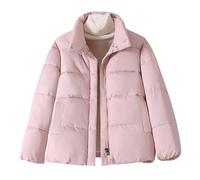Zeiayuas Women Quilted Coat Winter Warm Padded Jackets Water Resistant Puffer Jacket with Pockets Ladies Winter Thicken Outerwear Outdoor Thick Fleece Outwear Skiing Snowboarding Coats