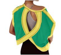 Zeiayuas Womens Backless Workout Crop Tops Thin Cutout Open Back Sports T-Shirts Exercise Short Sleeve Blouse Casual Loose Running Tee Top Athletic Gym Yoga Shirt Activewear