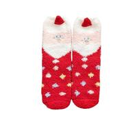 Zeiayuas Womens Fluffy Socks Winter Cosy Slipper Bed Warm Thick Soft Fleece Fuzzy Comfy Ladies Cabin Plush Socks Teddy Bear Cute Animals Socks Gifts for Her