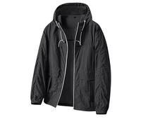 Zeiayuas Womens Waterproof Raincoat Lightweight Windproof Zip up Hoodies Plus Size Rain Coats Walking Hiking Mountain Softshell Clothes Coats with Hooded Pockets