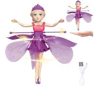 ZeiLaBang Kakadi Flying Fairy, Sky Dancers Flying Princess, Flying Doll, Flying Doll Fairy, Floating Fairy, Suitable for Girls Aged 3-5 Years, Toy Gift for Children's Day