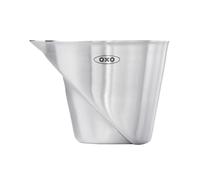 Zeilako 1233080 OXO Steel Angled Measuring Jigger, Stainless Steel INOXO.1233080ML, 2 Ounces