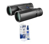 Zeiss 8x42 Terra HD Binoculars (Black) Bundle with Zeiss Lens Cleaning Kit (2 Items)