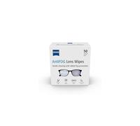 ZEISS AntiFOG Wipes Lens Cleaner for Glasses Cameras Binoculars Individually Packed Single Use Disposable Cloths in Sachets for Handy and Portable