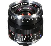 ZEISS Ikon Biogon T* ZM 2/35 Wide-Angle Camera Lens for Leica M-Mount Rangefinder Cameras, Black