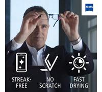 ZEISS Lens Wipes, Lens Cleaner for Glasses, Cameras & Binoculars,Individually Packed Single Use Disposable Cloths in Sachets, for Handy and Portable