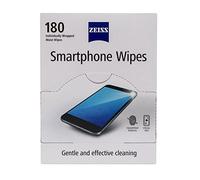 ZEISS Smartphone Wipes, Electronic Screen Cleaner for Digital Device Displays, Safe for Cleaning iPads, Laptops, Tablets, Kindles & more, Individually Packed Single Use Disposable Cloths - Pack of 180
