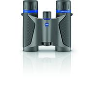 Zeiss Terra 10X25 ED Pocket Compact Binoculars, Waterproof Casing, Black/Blue