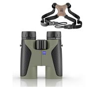 Zeiss Terra ED 10x42 Binoculars - Velvet Green with Chest Harness