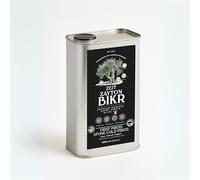 Zeit Zayton Bikr Organic Extra Virgin Olive Oil - First Harvest, Unfiltered, Stone Cold-Pressed - High Phenolic Olive Oil in 1L Steel Tin - Bold Flavour for Cooking, Dressings & Dipping