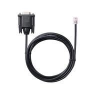 Zeitronix PC Serial Data Cable DB9 Female to RJ12 6P6C RS232 serial Datalogging for Zt-2 Zt-3 Zt-4(1m)