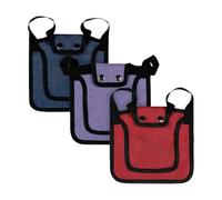 Zeiwohndc 3pcs Feathered Guard Adjustable Poultry Back Protectors Saddles Oxford Fabric Wing Protectors for Hens Chicken Protections Poultry Apron