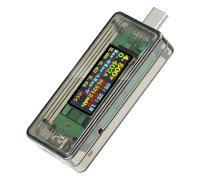 Zeiwohndc Accuracy Type C Multimeter with 24Pin Full and Clear Readout Perfect for Engineers and Repair Technicians Power Meter