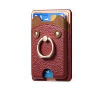 Zeiwohndc Adhesive Backing Phone Card Holder With Build In Stand & Bear Design Upgrades For Secure Storage & Organization Sticky Phone Card Holder