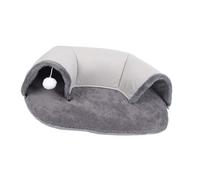 Zeiwohndc Cats Nest Big Tube Playgrounds Toy Bed Artificial Deformable Felted House for Active Play and Rest At the Home Fun Play Tunnel