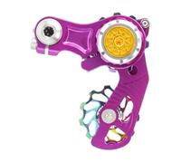 Zeiwohndc Chain Stabilizers Single Speed Mud Proof Clamps Systems Ceramic Hybrids Guide Wheel for Downhill Trail Cycling Single Speed Chain Tensioner