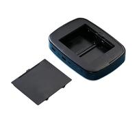 Zeiwohndc Compactly 21700 Battery Storage Box with LED Light Supports 4pcs 21700 Batteries Shell Holder for Easy Outdoor Carry LED Power Institution Case