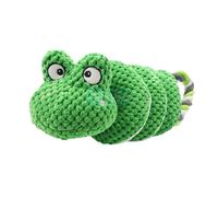Zeiwohndc Durability Chew Resistant Frogs Of War Toy With Squeaker And Crinkle Sounds For Small Media Large Breeds Dogs Dog Rope Pull Toy With Squeaker