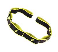 Zeiwohndc Elastic Latin Dance Stretching Band Fitness Exercise Resistance with Number Pilates Pull Strap Belt Easy to Use Elastic Latin Dance Stretching