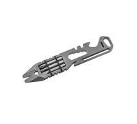 Zeiwohndc Portable Multi-Use Tool, 10.7cm Lightweight Design with Bottle Opener for Everyday Carry & Adventures Keychains Survival Tool