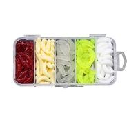 Zeiwohndc Realistic Soft Fishing Baits Assorted Styles Natural Motions for Casting Trolling Bottom Fishing Techniques Freshwaters Saltwater Fishing Baits