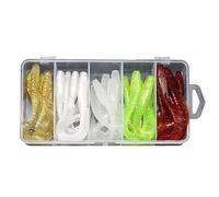 Zeiwohndc Realistic Soft Fishing Baits Assorted Styles Natural Motions for Casting Trolling Bottom Fishing Techniques Freshwaters Saltwater Fishing Baits