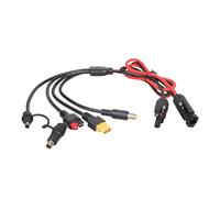 Zeiwohndc Solar Panel Connector Cable with C7909 DC5521 5 Adapters for Outdoor Use Enhances Connection Solar Power Cable