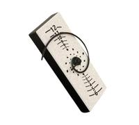 Zeiwohndc Stylish Fibonaccis Clock with Innovative Time Display Spirals Pointers Battery Operated Wall Clock Home Decors Innovative Time