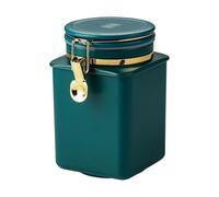 Zeiwohndc Transparent Coffee Container with Built in Air Release Gate to Keep Beans and Visible for Easy Monitors Coffee Storage Canister