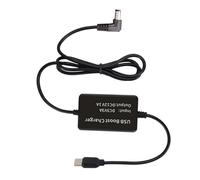 Zeiwohndc USB C to 12V Step Up Cable 5V3A to 12V1A 5.5X2.1Mm Right Angled for Car Fan LED Light Routers 5Ft Long