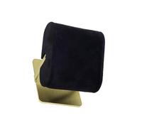 Zeiwohndc Velvets Surfaces Jewelry Holder Elegant Metal Base Professional Watch Showcases 4 Color Choices Elegant Jewelry Showcases Stand With Velvets