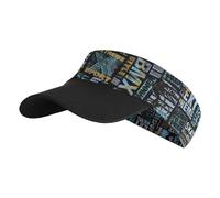 Zeiwohndc Woman Man Sun Protections Empty Top Caps Sun Hat Foldable Visors Tennis for Outdoor Fishing Hiking Quick-drying Visors Caps